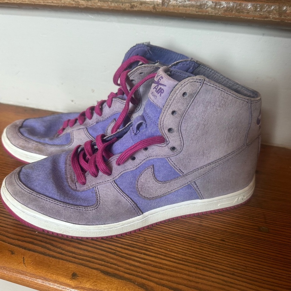 Nike Purple and Pink Women's Sneakers